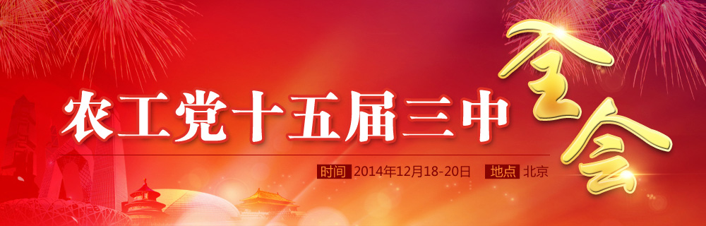 农工党十五届三中全会