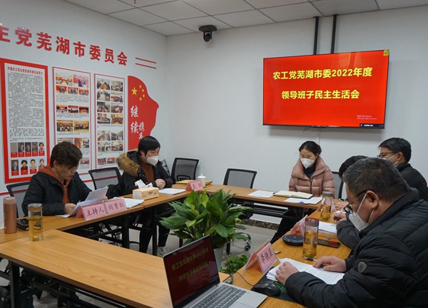 农工党芜湖市委会召开领导班子民主生活会.JPG