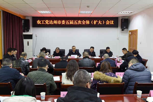 农工党达州市委五届五次全委(扩大)会.JPG