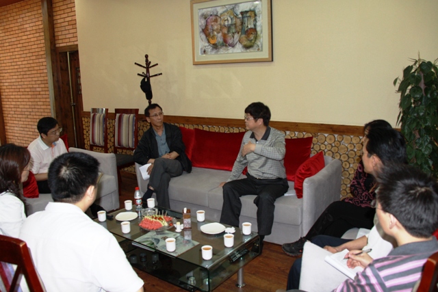 农工党乐山市委会领导班子座谈会