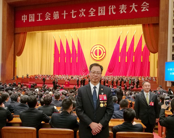 工会代表张生贵